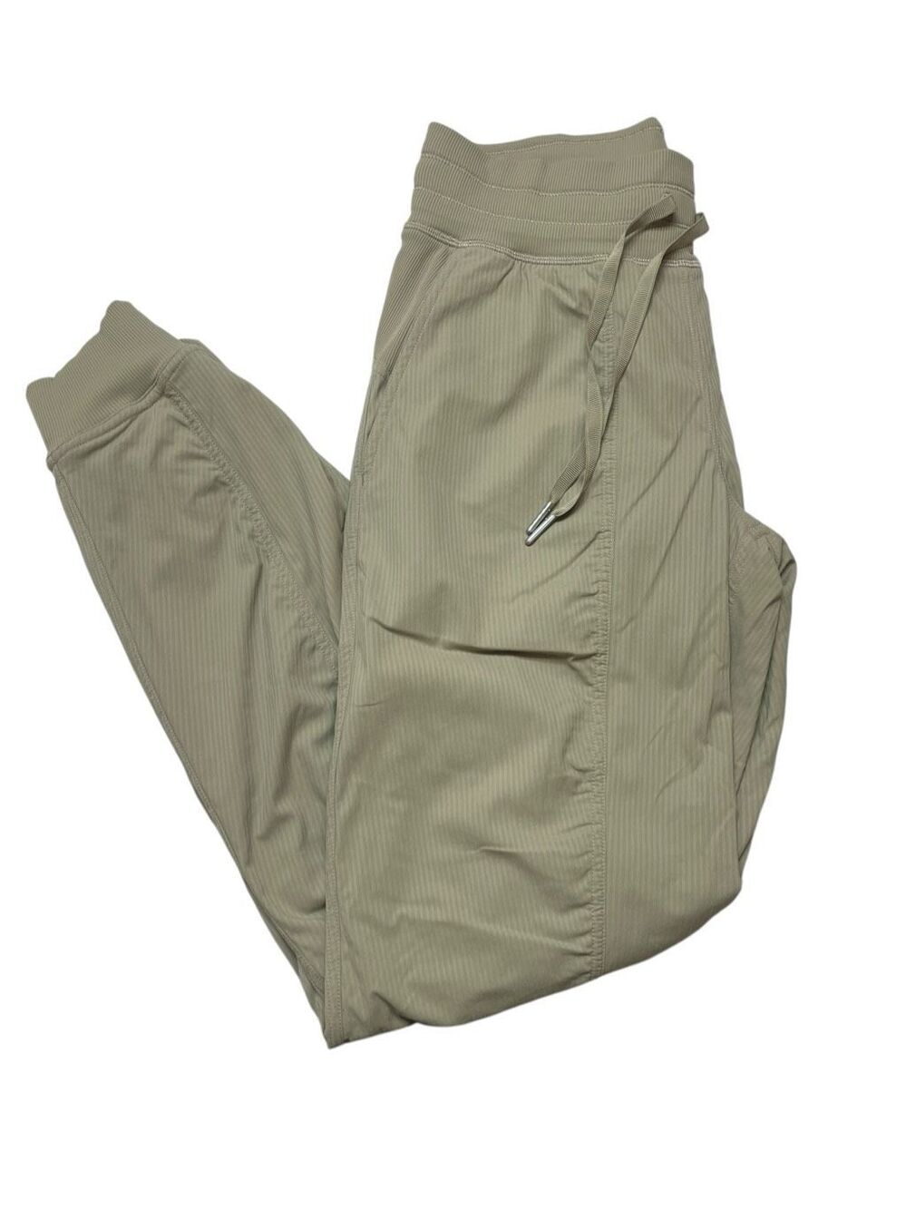 Lululemon Dance Studio Mid-Rise Jogger Tan Sheer Oak Size 4